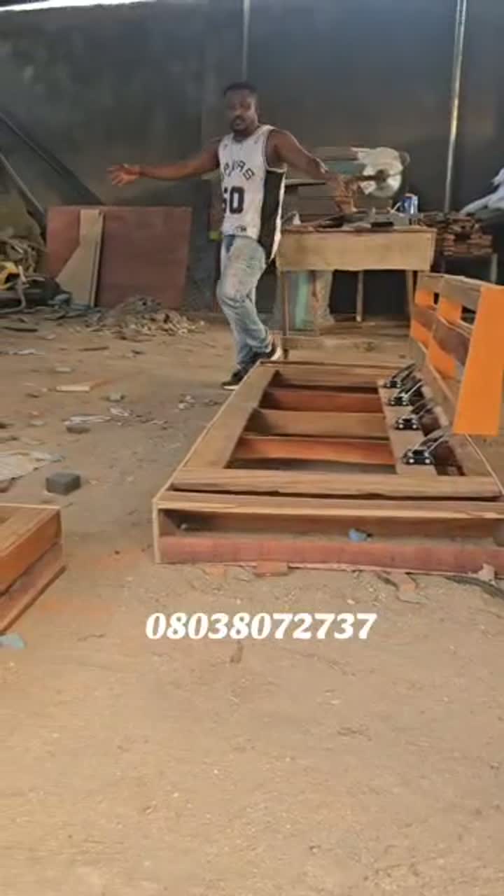 Factory floor — crafting a custom bed frame