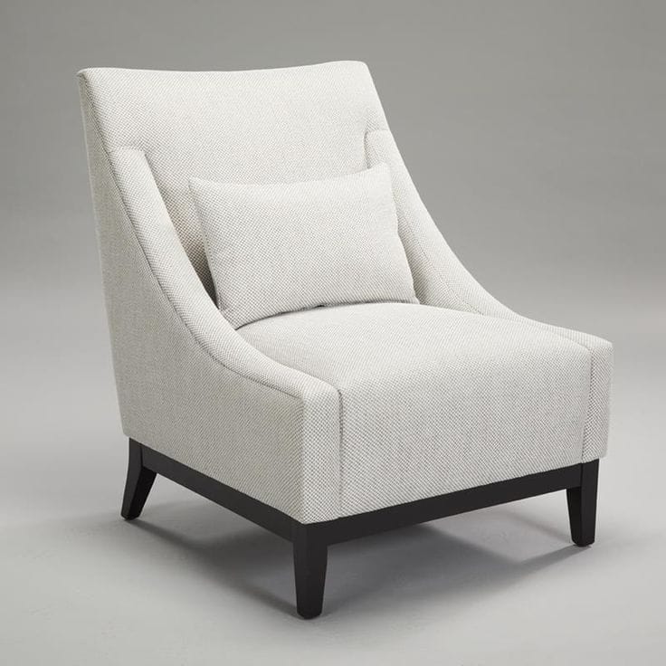 Modern White Lounge Chair by IGC Construction Company Ltd