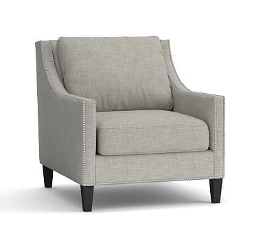 Classic Grey Accent Chair by IGC Construction Company Ltd