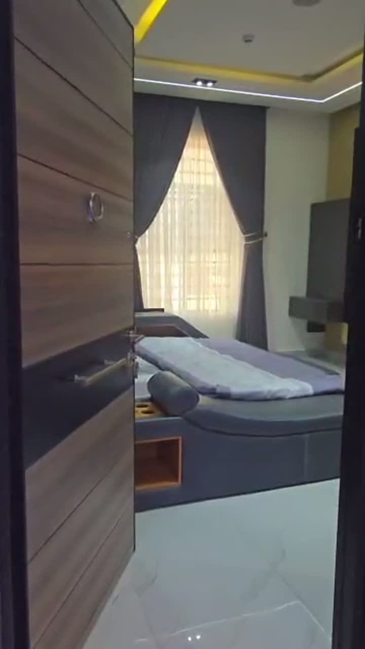 Custom-built bedroom furniture