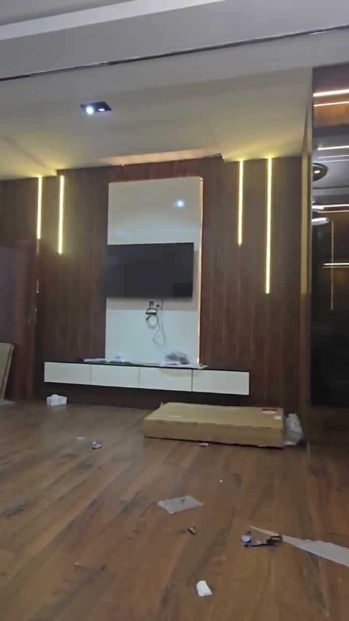 Interior fit-out — flooring and furniture installation