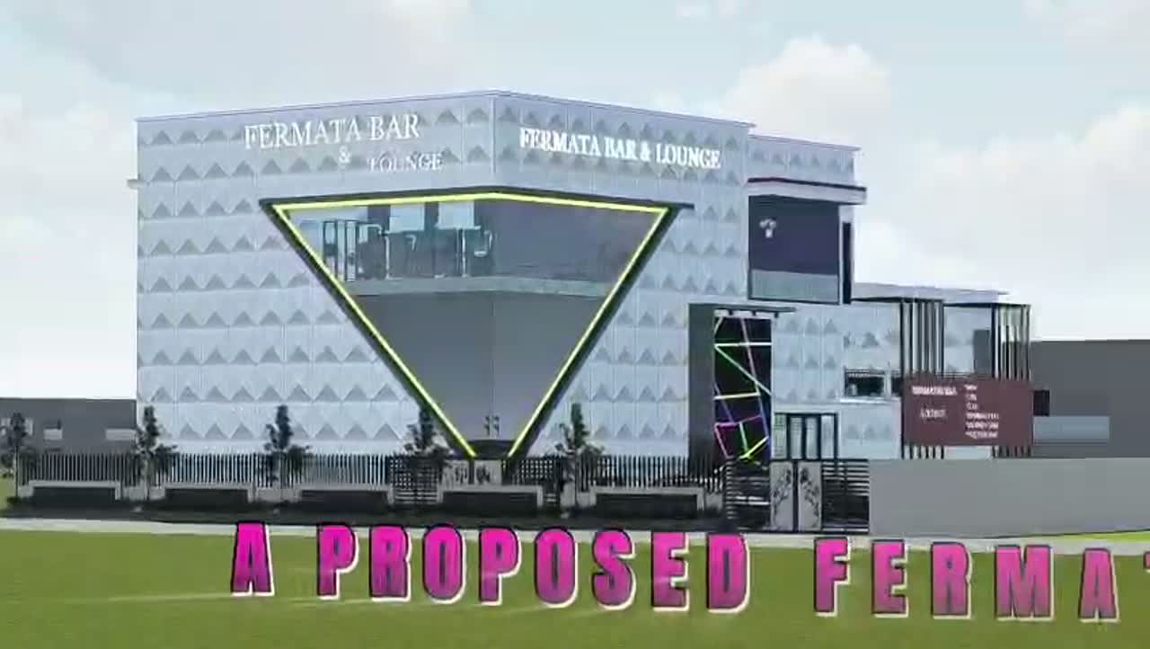 Proposed Fermata Bar & Lounge — 3D design & animation