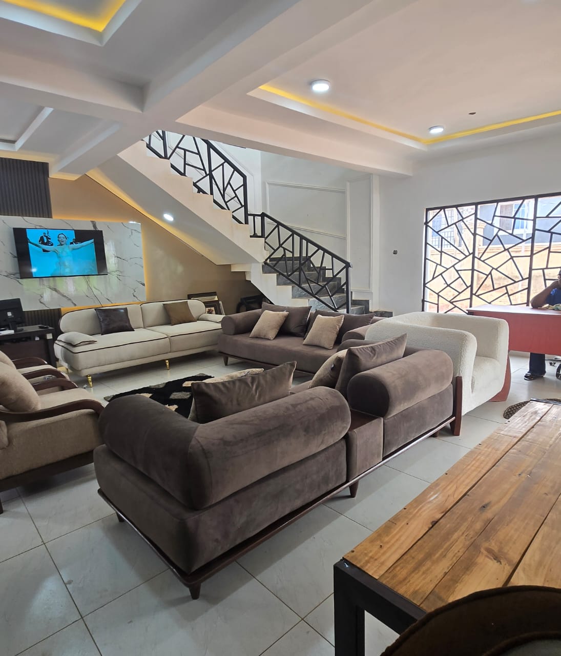 Grey Lounge Furniture Collection by IGC Construction Company Ltd