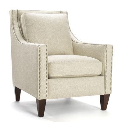 Ivory High-Back Accent Chair by IGC Construction Company Ltd