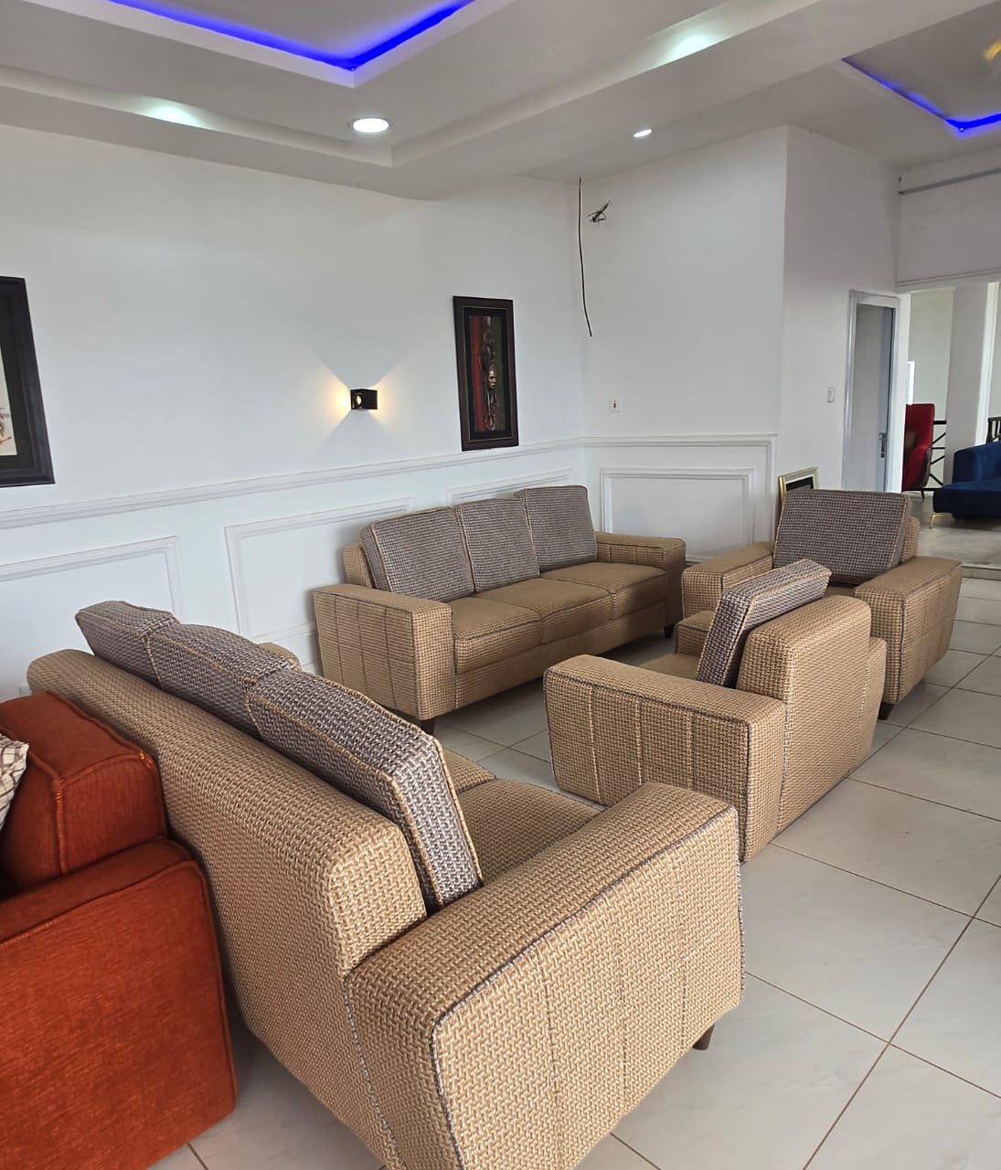 Neutral Showroom Sofa Collection by IGC Construction Company Ltd