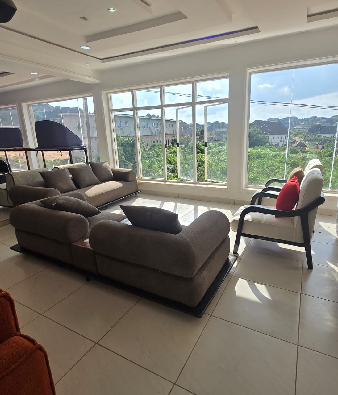 Panoramic Lounge Furniture Installation by IGC Construction Company Ltd