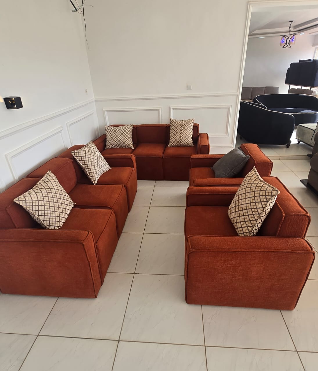 Rust Lounge Suite by IGC Construction Company Ltd