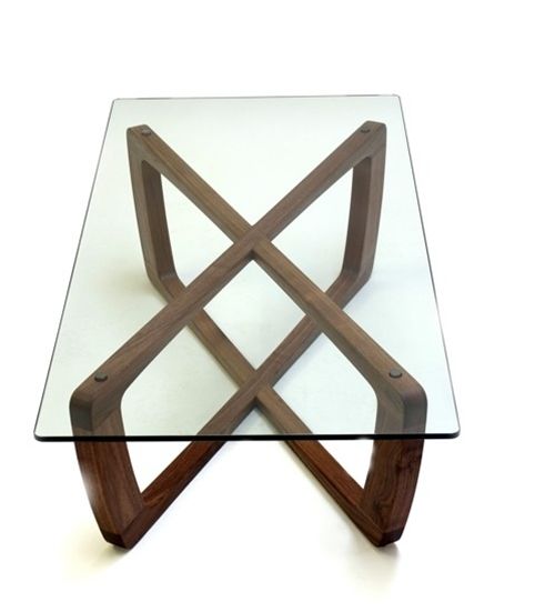 Geometric Glass Coffee Table by IGC Construction Company Ltd