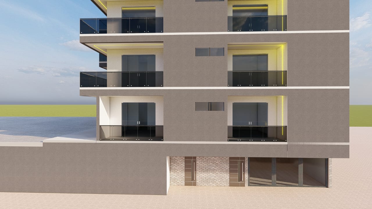 3D architectural design render — concept visualization III