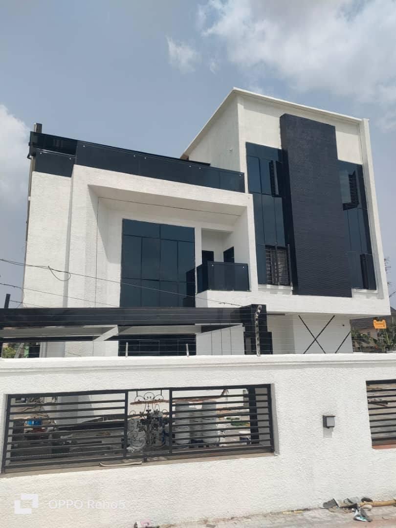 Completed duplex built by IGC Construction Company Ltd